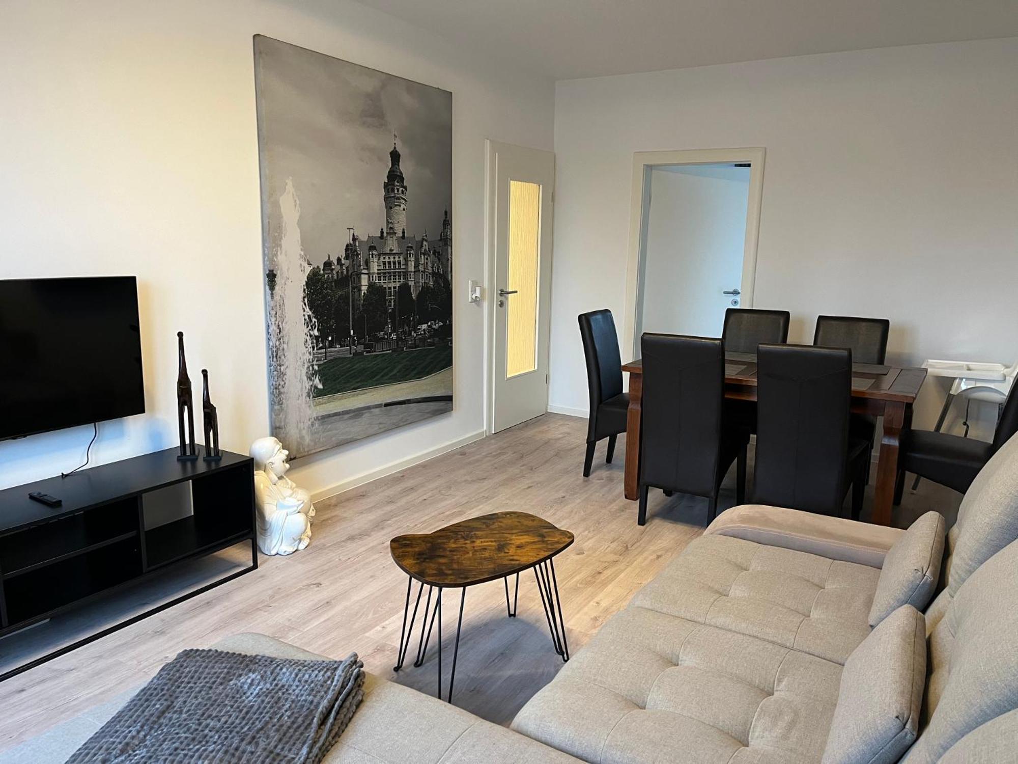 Appartement Zwischen Messe Und Innenstadt Leipzig Exterior foto